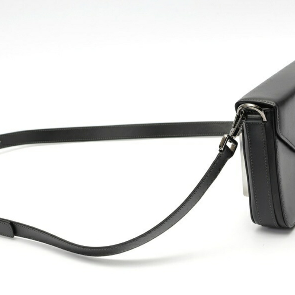 CHRISTIAN DIOR Black Leather Shoulder Bag - Picture 2 of 9